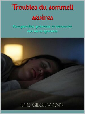 cover image of Troubles du sommeil sévères